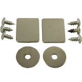 JDMSPEED 2PCS Stainless Chrome Door Poppers Trunk Popper Rat Street Hot Rod New