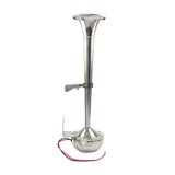 JDMSPEED 12V 390mm Stainless Steel Single Trumpet Horn For Truck Train Car Marine Boat
