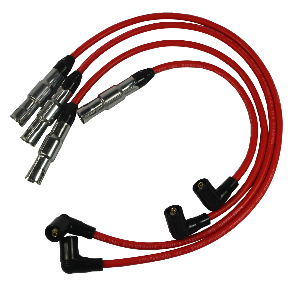 JDMSPEED 8MM JDMSPEED Spark Plug Wire Set 27588 for Beetle Bora VW