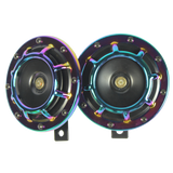 JDMSPEED NEO CHROME SUPER LOUD BLAST TONE GRILL MOUNT 12V ELECTRIC COMPACT CAR HORN