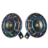JDMSPEED NEO CHROME SUPER LOUD BLAST TONE GRILL MOUNT 12V ELECTRIC COMPACT CAR HORN