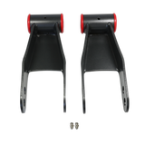 JDMSPEED 2" Rear Drop Shackles Kit For 1988-2018 Chevy Silverado GMC Sierra 1500 New