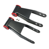 JDMSPEED 2" Rear Drop Shackles Kit For 1988-2018 Chevy Silverado GMC Sierra 1500 New