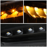 JDMSPEED 2pcs For 2015 2016 2017 Ford Focus Headlight Led DRL Halo Projector Lamp LH+RH