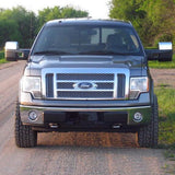 JDMSPEDD  Chrome Towing Power Heated Signal Puddle Pair Mirrors For 07-14 Ford F150 Pickup