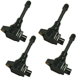 JDMSPEED  4pcs Ignition Coils Set UF-549 22448-ED000 For Nissan Sentra Altima Cube Rogue