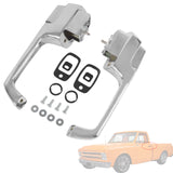 JDMSPEED NEW Pair Front Exterior Door Handle Chrome New For Chevy GMC 1967-1972