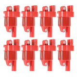 JDMSPEED Set of 8 High Performance Ignition Coil For GM Round Style 12573190 UF414 D514A