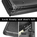 JDMSPEED 4.6FT Bed 3-Fold Tonneau Cove Soft Tri Fold 4'6" Bed For Ford Maverick 4WD 2022