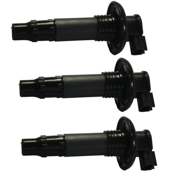 JDMSPEED 3 Pcs Ignition Coil Stick For SeaDoo GTX RXT RXP GTI GTS GTR Wake 4TEC 420664020