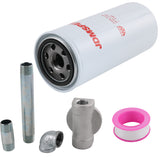JDMSPEED 18GPM 3/4" 10Micron Particulate Filter for Diesel Gas Transfer Tanks Fuel Barrel