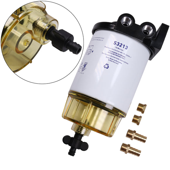 JDMSPEED For Motor outboard Marine Separating System Fuel