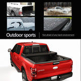 JDMSPEED 5.5ft Lock Hard Tri-Fold 3-Fold Tonneau Cover For Toyota Tundra 2022