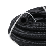 JDMSPEED 8AN Nylon Braided Fuel Line Kit w/ Oil/Gas/Fuel Hose End Fittings Adapters 20FT
