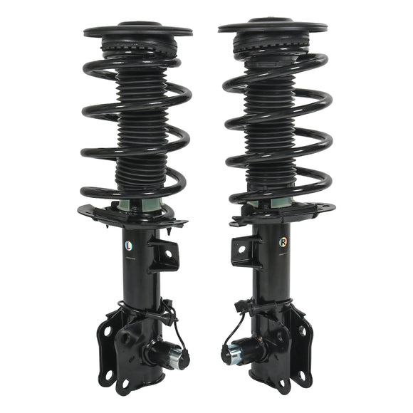 JDMSPEED Pair Front Shock Absorber Struts Spring Assys Electric For Lincoln 2013-2020 MKZ
