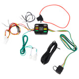 JDMSPEED 4-Way Flat Trailer Light Wiring Tow Harness For Toyota RAV4 Custom 2019-2024