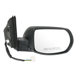 JDMSPEED Black R Side Power Non-Heated Textured Manual Folding For Honda 2012-2016 CR-V