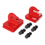 JDMSPEED Pack Of (2) 3/8" Bolt On Grab Hooks For Loader Tractor Bucket Heavy Duty Steel