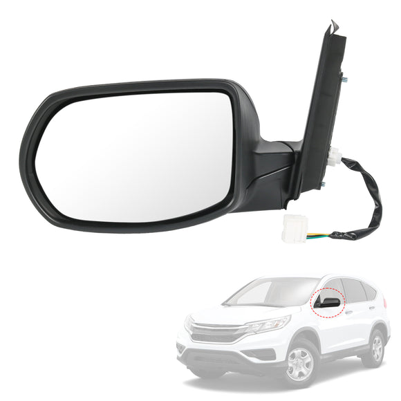 JDMSPEED Mirror Power Textured LH Left Driver Side Black NEW For Honda 2012-2016 CR-V CRV