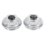 JDMSPEED 2X Replacement 2-7/8" Oil Bath Caps Trailer Axle Fits Dexter 21-35 6K 7K 8K