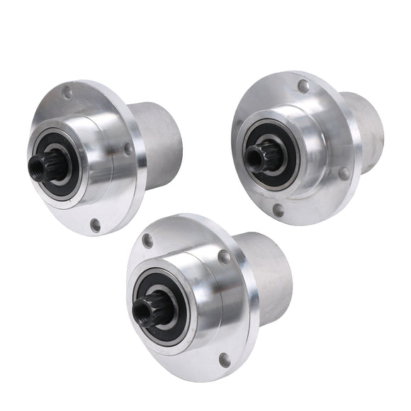 JDMSPEED 3 Pack Mower Deck Spindle Fits Hustler Zero Turn FasTrak & FasTrak SD Models NEW