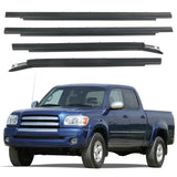 JDMSPEED For Toyota Tundra 2000-2006 Double Cab Weatherstrip Outer Lower Window X4
