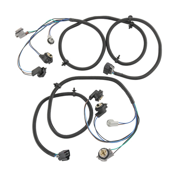 JDMSPEED LH & RH Side Tail Light Lamp Wiring Harness For Chevy Silverado GMC Sierra