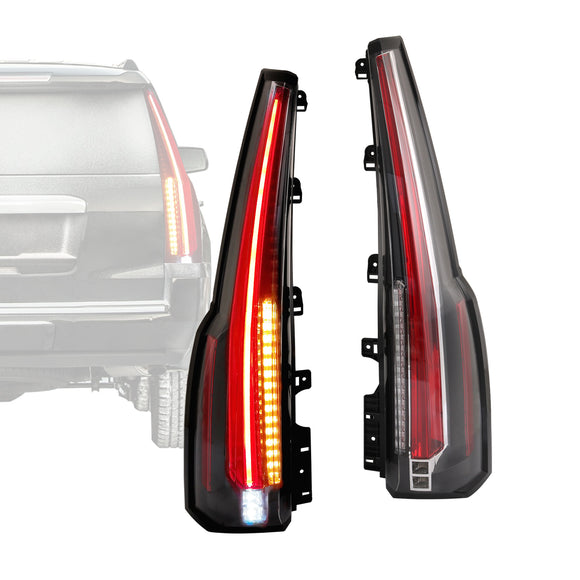 JDMSPEED New Pair LED Tail Lights Rear Lamps For GMC Yukon 2015-2018 2019 2020 Yukon XL