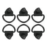 JDMSPEED For Ford Transit 150 250 350 Van 2015-2023 Black Cargo D-Hooks 3 Pair/Set of 6