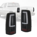 JDMSPEED Smoke Tail Lights LED Turn Signal Brake Lamp For Silverado 2003-2006 Chevy