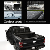 JDMSPEED 8FT Hard Four-fold Tonneau Cover FOR 2002-2021 RAM 1500/2500/3500 LONG BED