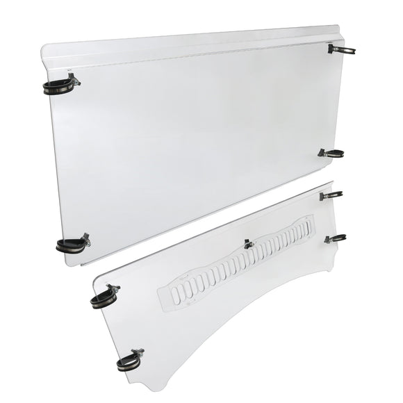 JDMSPEED For KUBOTA RTV900 XT/XTG MAX-FLO VENTED WINDSHIELD 1/4'' Polycarbonate