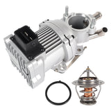 JDMSPEED Water Pump W/ Thermostat Set 251002E272 255002E272 Fits Hyundai Kia Hybrid NEW