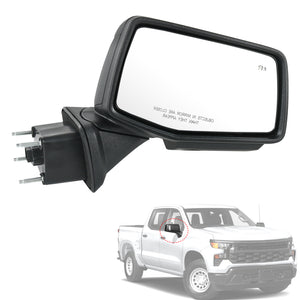 JDMSPEED Right Side Power Heated Mirror+Temp+BSM NEW For Chevy Silverado 1500 2019-2024