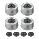 JDMSPEED 4x 2.44" Dexter EZ Lube Rubber Plug Dust Cap Grease Cover Trailer Axle Hub