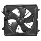 JDMSPEED NEW Left Side Engine Radiator Cooling Fan Black Fits 2007-2009 Honda CRV 2.4L
