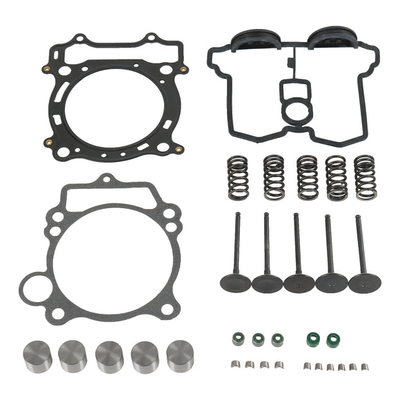 JDMSPEED Cylinder Head Valve W/ Gasket Kit For Yamaha YFZ450 YFZ 450 2004 2005-2009 NEW