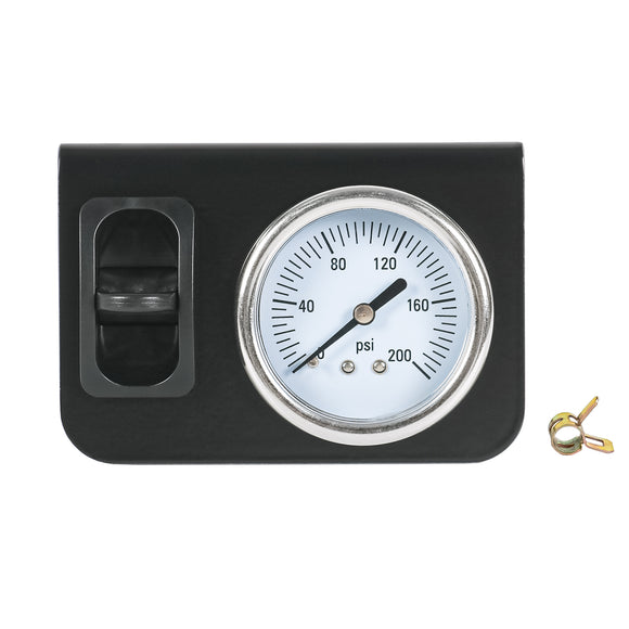 JDMSPEED NEW In Cab Single Air Gauge Control Kit For Air Suspension Kit w/ Paddle Switch