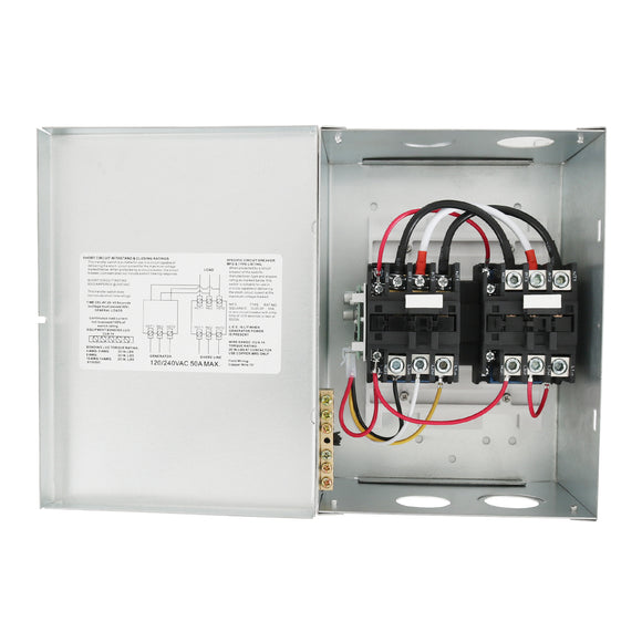 JDMSPEED RV Transfer Switch, Automatic Transfer Switch 50 Amp For RV, Speedboats
