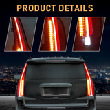 JDMSPEED New Pair LED Tail Lights Rear Lamps For GMC Yukon 2015-2018 2019 2020 Yukon XL