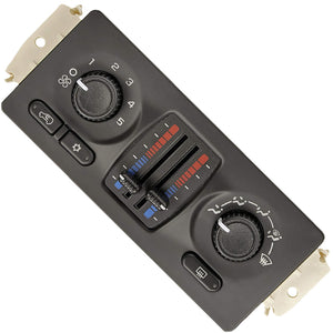 JDMSPEED 599-210XD Climate Control Module w/ Manual AC for Chevy GMC Cadillac
