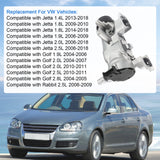 JDMSPEED Ignition Switch Lock Cylinder W/2 Key Shells 1K0905851B Fit VW Tiguan Golf Jetta