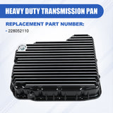 JDMSPEED NEW Aluminum 68RFE Transmission Pan Deep For Ram 6.7 Cummins Diesel 2007-2025