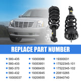 JDMSPEED 2X Front Magnetic Shock Strut Assembly For Cadillac Escalade GMC Yukon 2007-2014