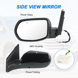 JDMSPEED Mirror Power Textured LH Left Driver Side Black NEW For Honda 2012-2016 CR-V CRV