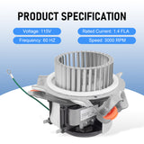 JDMSPEED Draft Inducer Blower Motor HC21ZE122A New Replacement For JAKEL J238-112-11202