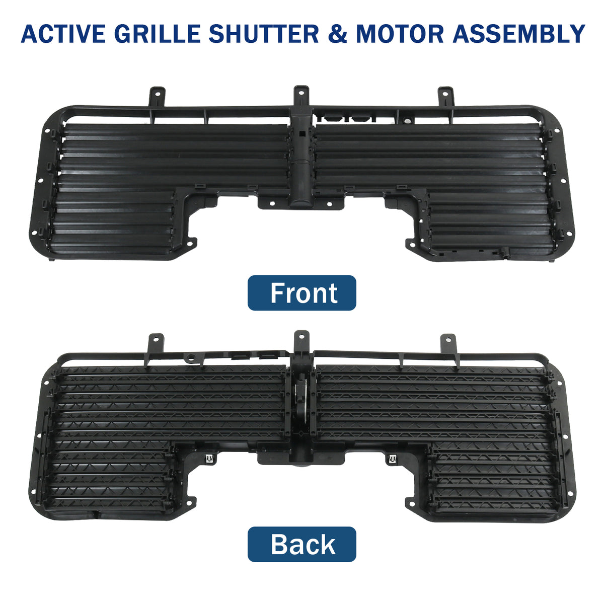 JDMSPEED Front Radiator Shutter 84363184 w/o Motor For Silverado 1500 ...