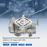 JDMSPEED CARJDMSPEED BURETOR 12098 FOR WISCONSIN GAS L63S1 (VH4D) 2-1/4" MOUNT 1957-1976 CARB NEW