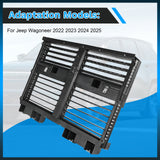 JDMSPEED Front Radiator Shutter Assembly W/ motor 68425775AC FOR Jeep Wagoneer 2022-2025