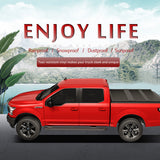 JDMSPEED 5.7ft Lock Hard Tri-Fold Tonneau Cover For 2009-2024 Ram 1500 2500 3500 5.7ft